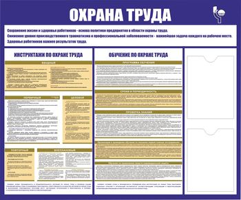 С160 Стенд охрана труда (1200х1000 мм, пластик ПВХ 3мм, Прямая печать на пластик ) - Стенды - Стенды по охране труда - Магазин охраны труда и техники безопасности stroiplakat.ru